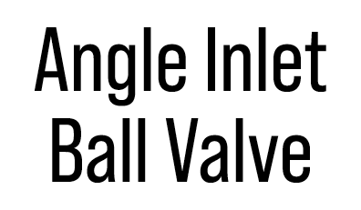 Angle Inlet Ball Valve