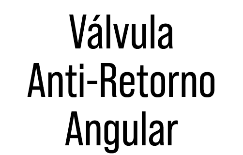 V lvula Anti-Retorno Angular