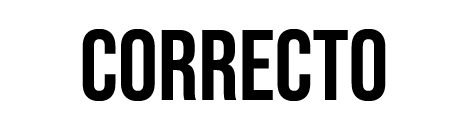 CORRECTO