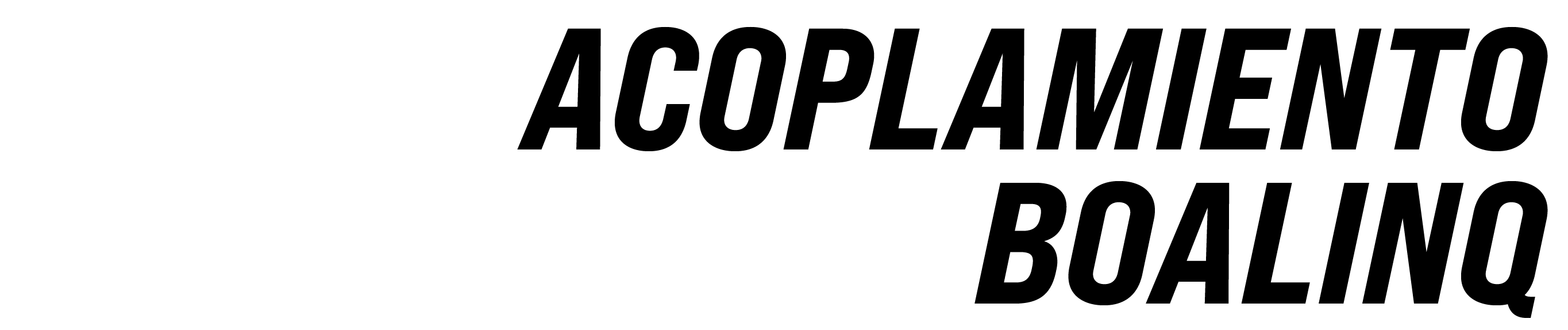 ACOPLAMIENTO BOALINQ